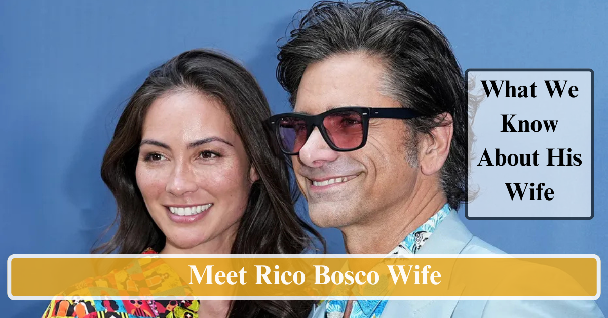 Meet Rico Bosco Wife