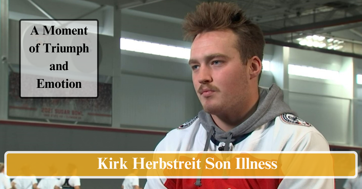 Kirk Herbstreit Son Illness